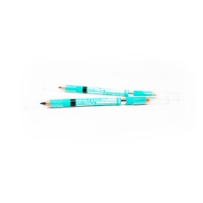 Double sided Eyeliner pencil Eye-edge (Heavenly black + glitter)