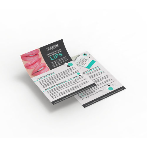 Everlasting LIP After Care Leaflets x50