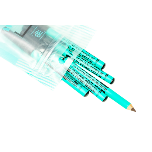 ALL ROUND BROWN Disposable eyebrow pencils pack of 3 = 15 pencils