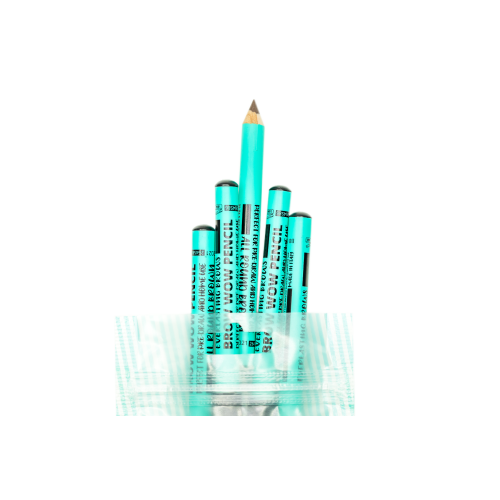 ALL ROUND BROWN Disposable eyebrow pencils pack of 3 = 15 pencils